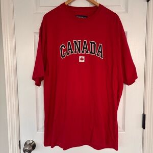 Mondetta Vibrant Red Canada Short Sleeve Tee